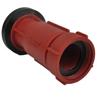 4035-LF | 190 L/min High-Flow, Adjustable Fog/Straight Stream Nozzle with 38 mm Inlet (No Shut-Off)