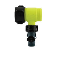 4040-YF-SO | Water Thief 'Tee' Connector, 4085 BSP Connector and 20 mm Shut-Off